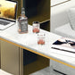Glam Rectangle Pub Set 1/4 Pieces Counter Table with Upholstered Stools Clearhalo 'Bar Furniture' 'furn' 'furn_home_bar_bar_sets' 'Furniture' 'Home Bars & Bar Sets' 'home_bar_bar_sets' 'Kitchen & Dining Furniture' 6562164