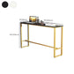 Glam Rectangle Pub Set 1/4 Pieces Counter Table with Upholstered Stools Clearhalo 'Bar Furniture' 'furn' 'furn_home_bar_bar_sets' 'Furniture' 'Home Bars & Bar Sets' 'home_bar_bar_sets' 'Kitchen & Dining Furniture' 6562170