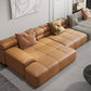 Scandinavian Sleeper Sectional with Tufted Split-Back and Recessed Arm Clearhalo 'furn' 'furn_sectionals' 'Furniture' 'Living Room Furniture' 'Sectionals' 6562207