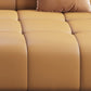 Scandinavian Sleeper Sectional with Tufted Split-Back and Recessed Arm Clearhalo 'furn' 'furn_sectionals' 'Furniture' 'Living Room Furniture' 'Sectionals' 6562212