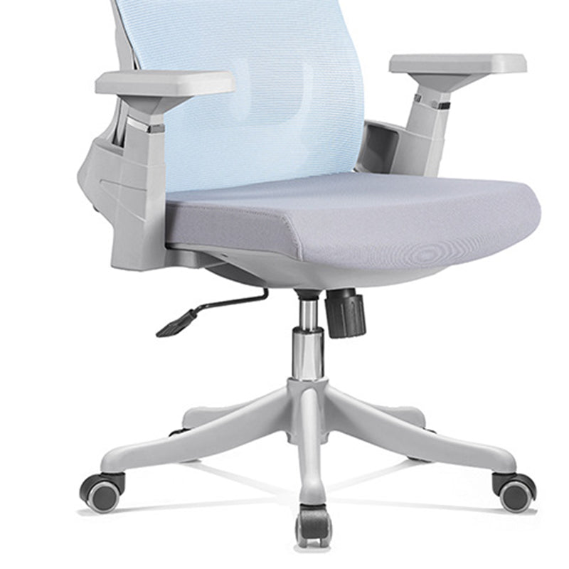 Modern Arms Included Chair High Back Mesh Desk Chair with Wheels Clearhalo 'furn' 'furn_office_chair' 'Furniture' 'Office Chairs' 'Office Furniture' 'office_chair' 6562253
