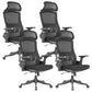 Modern Arms Included Chair High Back Mesh Desk Chair with Wheels Clearhalo 'furn' 'furn_office_chair' 'Furniture' 'Office Chairs' 'Office Furniture' 'office_chair' 6562254
