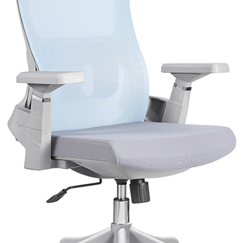 Modern Arms Included Chair High Back Mesh Desk Chair with Wheels Clearhalo 'furn' 'furn_office_chair' 'Furniture' 'Office Chairs' 'Office Furniture' 'office_chair' 6562256