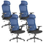 Modern Arms Included Chair High Back Mesh Desk Chair with Wheels Clearhalo 'furn' 'furn_office_chair' 'Furniture' 'Office Chairs' 'Office Furniture' 'office_chair' 6562265