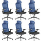 Modern Arms Included Chair High Back Mesh Desk Chair with Wheels Clearhalo 'furn' 'furn_office_chair' 'Furniture' 'Office Chairs' 'Office Furniture' 'office_chair' 6562266