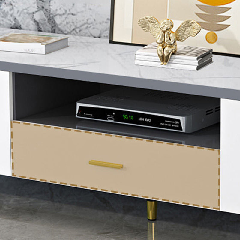 Modern TV Media Console Faux Wood TV Media Stand for Living Room Clearhalo 'furn' 'furn_tv_stands_entertainment_centers' 'Furniture' 'Living Room Furniture' 'TV Stands & Entertainment Centers' 'TV Stands & Media Storage Furniture' 'tv_stands_entertainment_centers' 6562427
