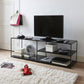 Industrial Metal TV Stand Console Open Storage TV Media Stand for Living Room Clearhalo 'furn' 'furn_tv_stands_entertainment_centers' 'Furniture' 'Living Room Furniture' 'TV Stands & Entertainment Centers' 'TV Stands & Media Storage Furniture' 'tv_stands_entertainment_centers' 6562458