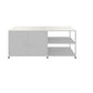 Industrial Metal TV Stand Console Open Storage TV Media Stand for Living Room White 1 Clearhalo 'furn' 'furn_tv_stands_entertainment_centers' 'Furniture' 'Living Room Furniture' 'TV Stands & Entertainment Centers' 'TV Stands & Media Storage Furniture' 'tv_stands_entertainment_centers' 6562462