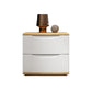 Contemporary Bed Nightstand Solid Wood Bedside Cabinet with Drawers