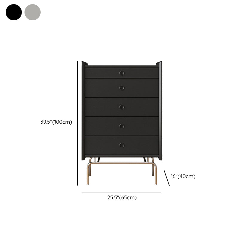 Ultra-Modern Double Dresser Solid Pine Storage Chest Dresser for Bedroom