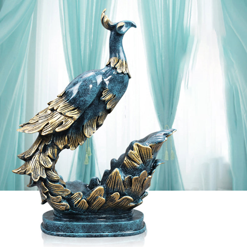 Glam Resin Bottle Holder Tabletop Wine Bottle Rack for Living Room Blue 1 Piece Clearhalo 'furn' 'furn_wine_racks' 'Furniture' 'Kitchen & Dining Furniture' 'Wine Racks' 'wine_racks' 6564136