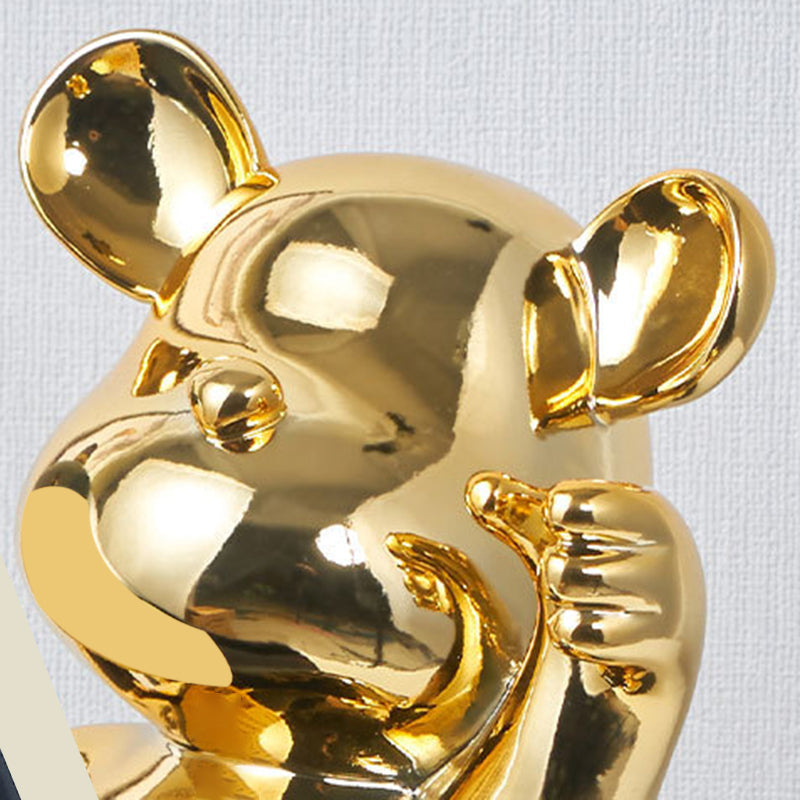 Glam Wine Bottle Rack Tabletop Resin Bottle Holder voor woonkamer