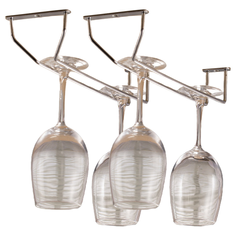 Moderne stijl metalen hangende wijnrek wijn stengel houder voor keuken