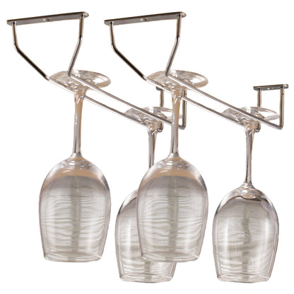 Moderne stijl metalen hangende wijnrek wijn stengel houder voor keuken