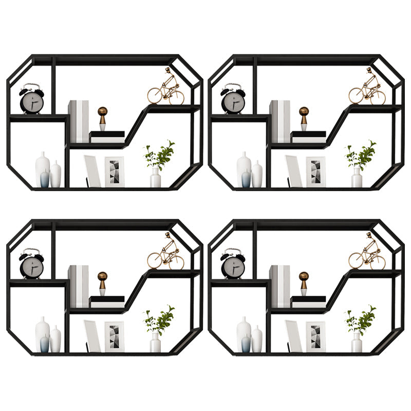 Eigentijdse wijnrekken metalen muur gemonteerd wijnhouder rek voor woonkamer