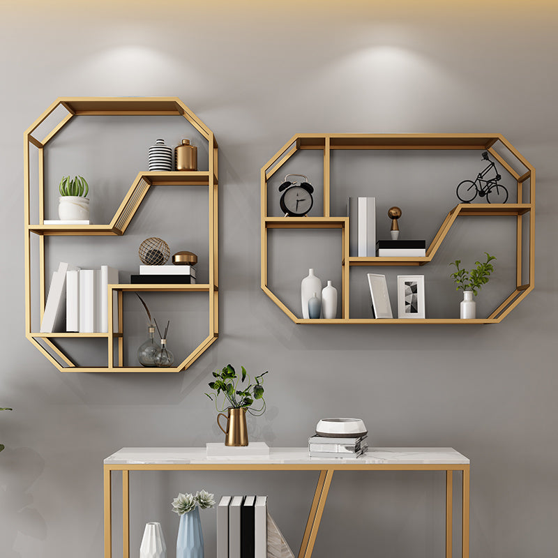 Eigentijdse wijnrekken metalen muur gemonteerd wijnhouder rek voor woonkamer