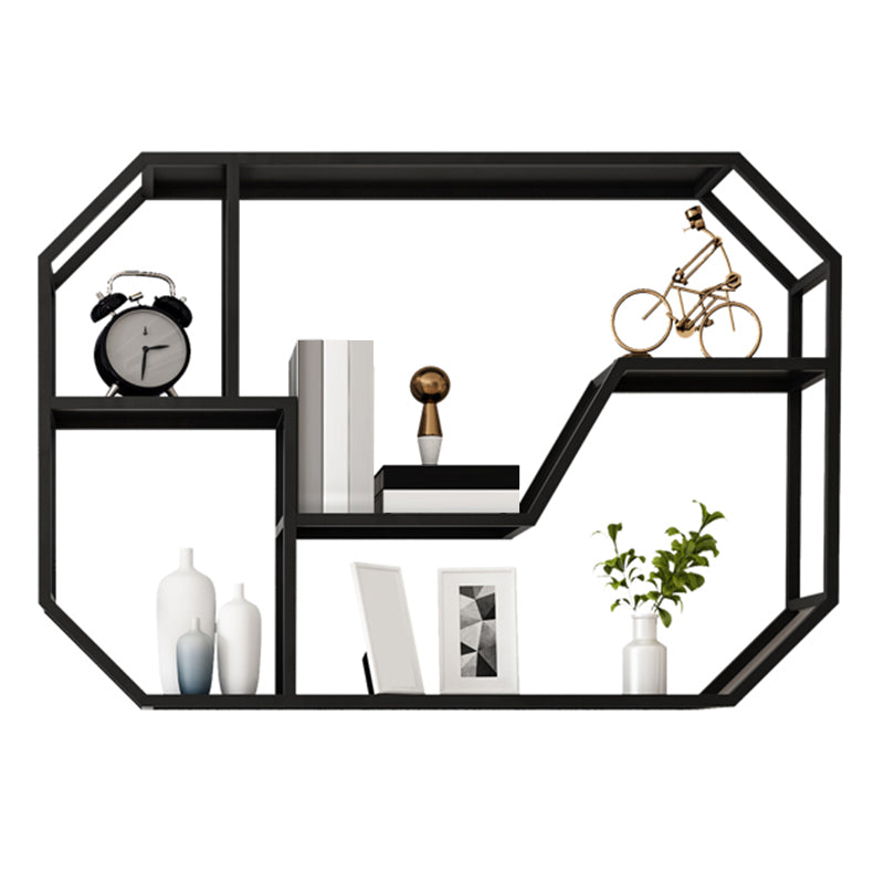 Eigentijdse wijnrekken metalen muur gemonteerd wijnhouder rek voor woonkamer