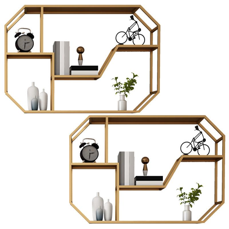 Eigentijdse wijnrekken metalen muur gemonteerd wijnhouder rek voor woonkamer