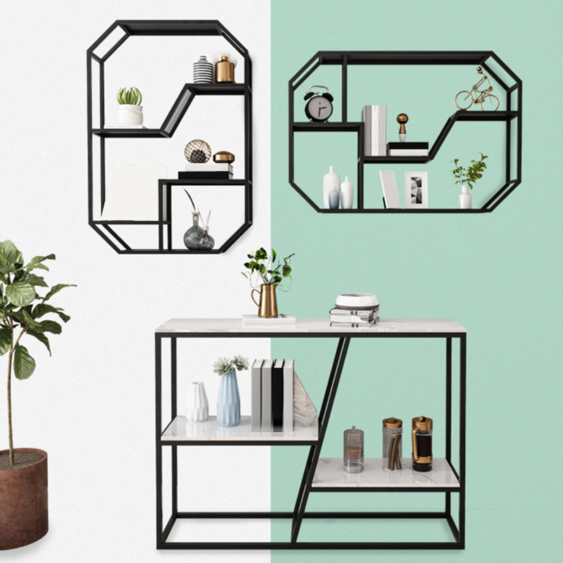 Eigentijdse wijnrekken metalen muur gemonteerd wijnhouder rek voor woonkamer