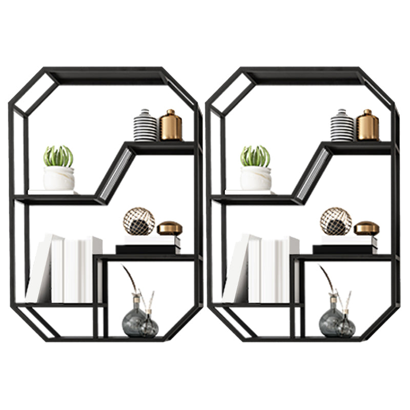 Eigentijdse wijnrekken metalen muur gemonteerd wijnhouder rek voor woonkamer