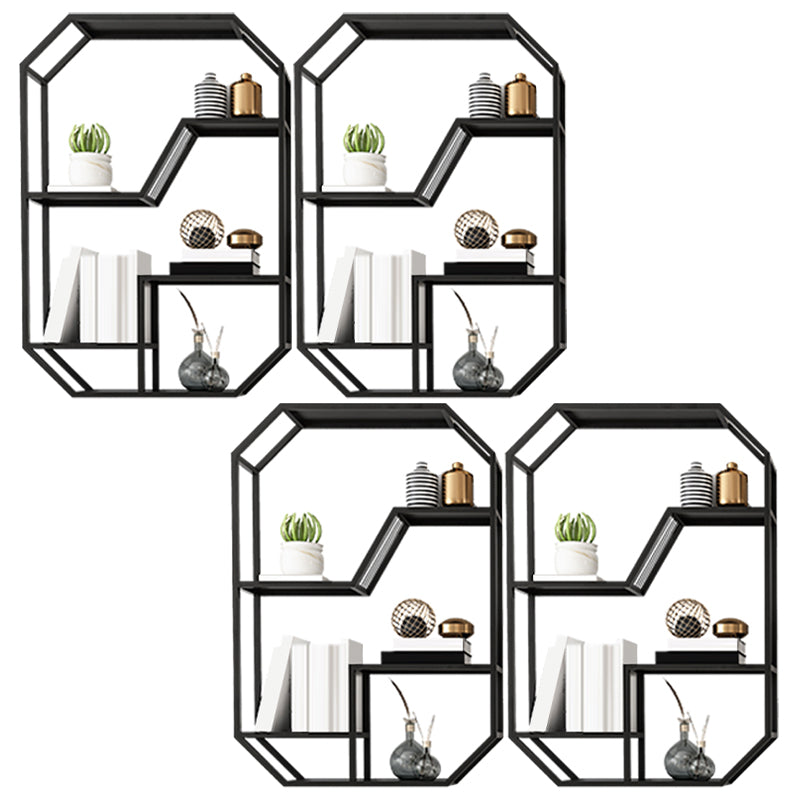 Eigentijdse wijnrekken metalen muur gemonteerd wijnhouder rek voor woonkamer