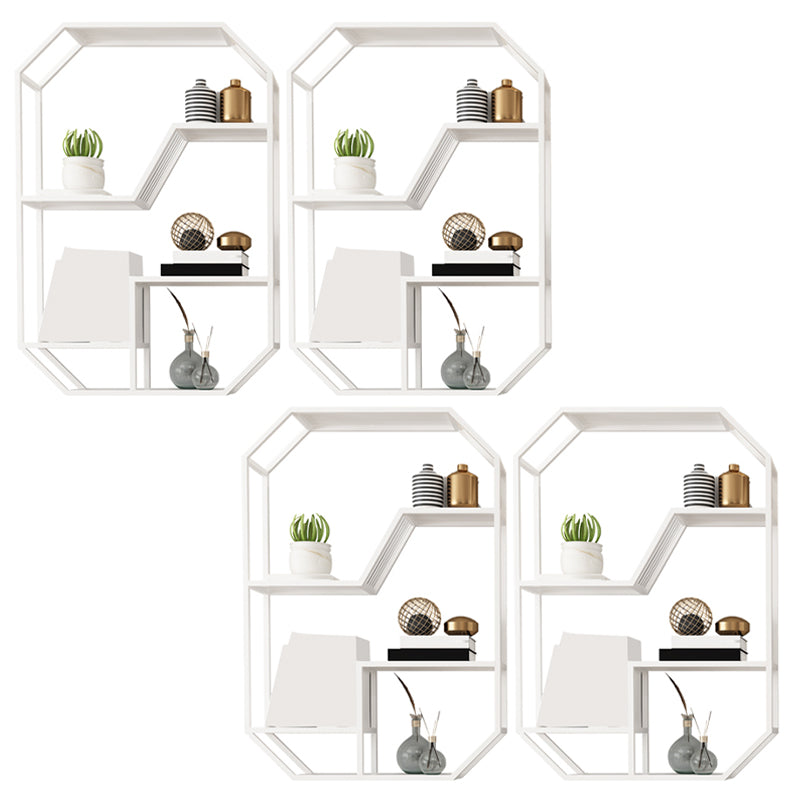 Eigentijdse wijnrekken metalen muur gemonteerd wijnhouder rek voor woonkamer