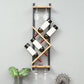 Wall Mounted Wine Shelf Wood and Metal Wine Holder Rack for Kitchen Clearhalo 'furn' 'furn_wine_racks' 'Furniture' 'Kitchen & Dining Furniture' 'Wine Racks' 'wine_racks' 6564401