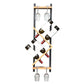 Wall Mounted Wine Shelf Wood and Metal Wine Holder Rack for Kitchen Clearhalo 'furn' 'furn_wine_racks' 'Furniture' 'Kitchen & Dining Furniture' 'Wine Racks' 'wine_racks' 6564402