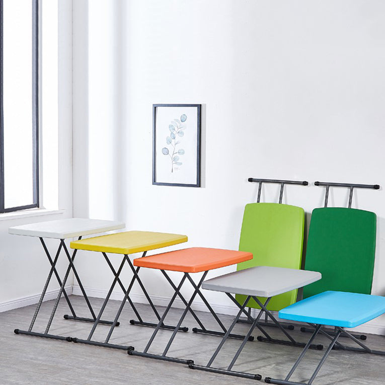 Bureau d'écriture rectangulaire contemporain bureau de bureau à la maison avec les jambes