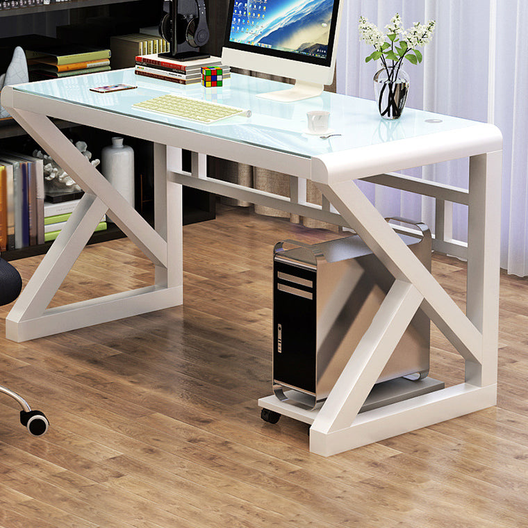 Bureau de bureau rectangulaire de haut moderne 29,53 pouces de haut bureau d'écriture