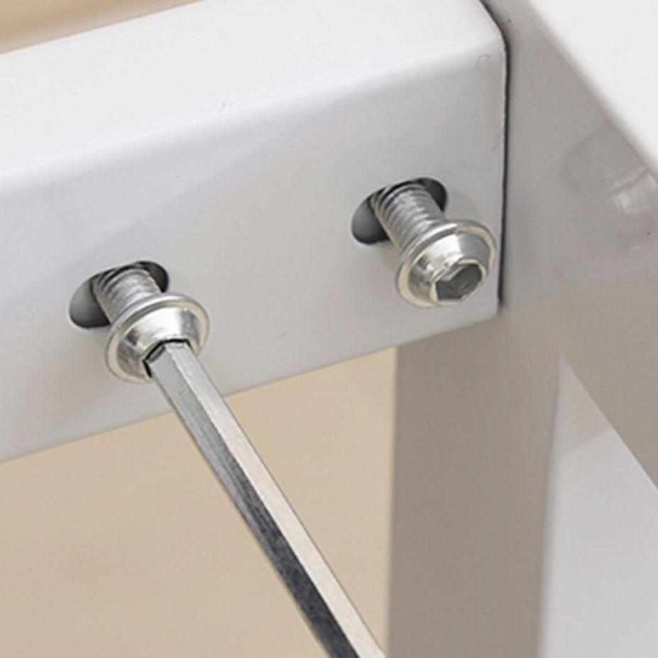 Bureau de bureau rectangulaire de haut moderne 29,53 pouces de haut bureau d'écriture