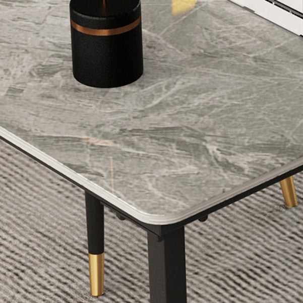 Industrial Stone Office Desk Sled Base Rectangular Writing Desk Clearhalo 'furn' 'furn_office_desk' 'Furniture' 'Office Desks' 'Office Furniture' 'office_desk' 6564880