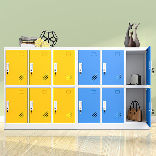 35.4"L x 16.5"W x 39.4"H Modern Wardrobe Armoire Steel Storage Cabinet