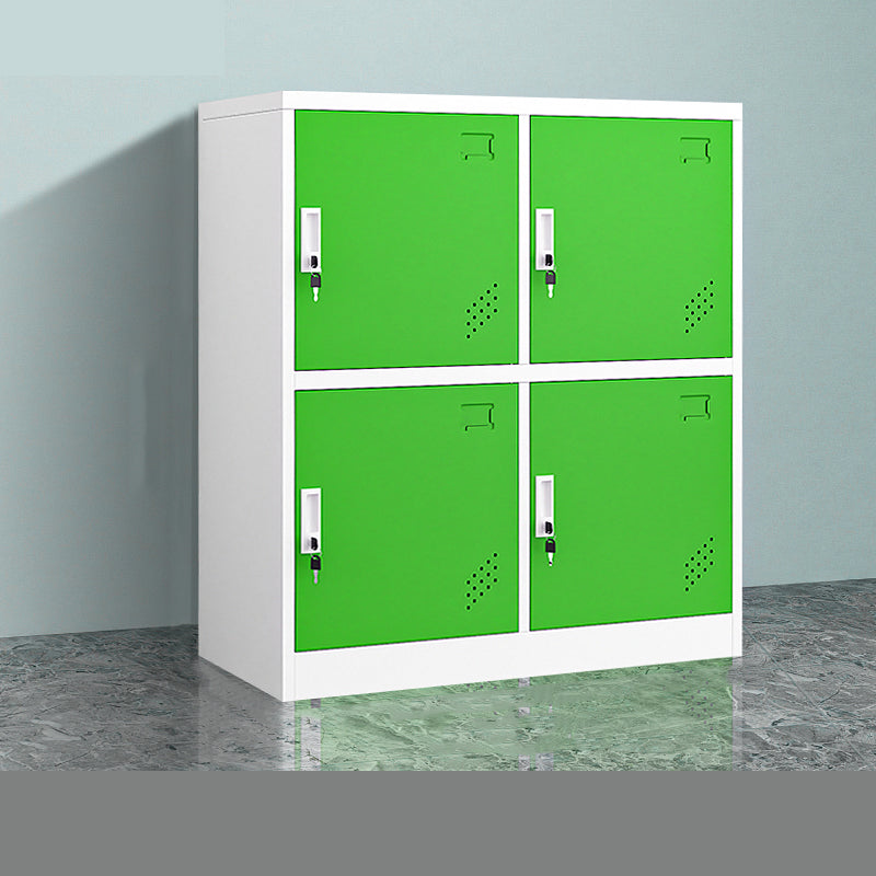 35.4"L x 16.5"W x 39.4"H Modern Wardrobe Armoire Steel Storage Cabinet