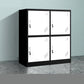 35.4"L x 16.5"W x 39.4"H Modern Wardrobe Armoire Steel Storage Cabinet