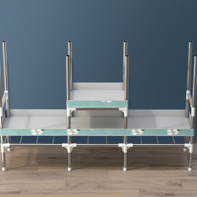 Asta di stoffa del guardaroba in metallo moderno incluso l'armadio del guardaroba con ripiani