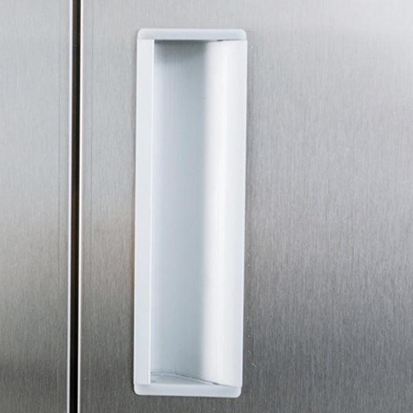 35,5 "L x 16,5" W x 71 "H Armoire de rangement de porte à charnière avec portes en métal avec portes métalliques