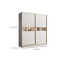 White Colour Wooden Wardrobe Modern Cloth Rod Included Wardrobe Closet for Bedroom