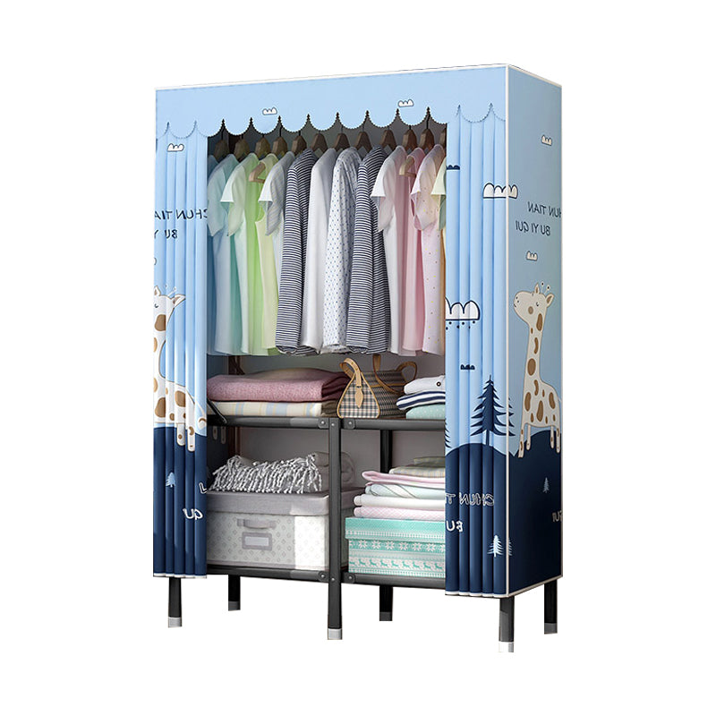 Matte Finish Cabinet for Home Modern Storage Cabinet with Sliding Doors