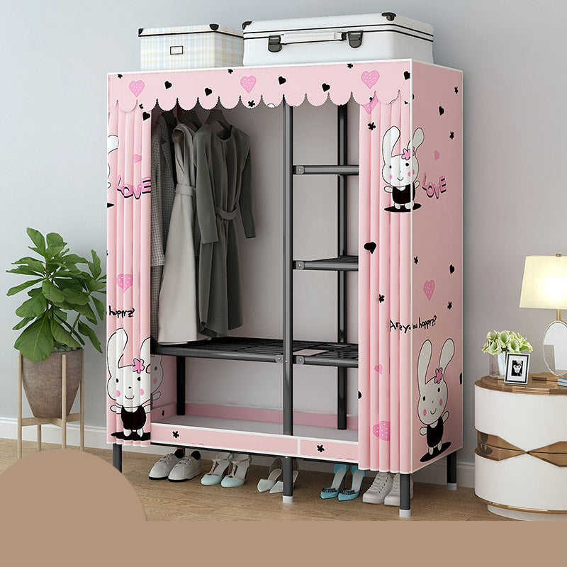 Matte Finish Cabinet for Home Modern Storage Cabinet with Sliding Doors