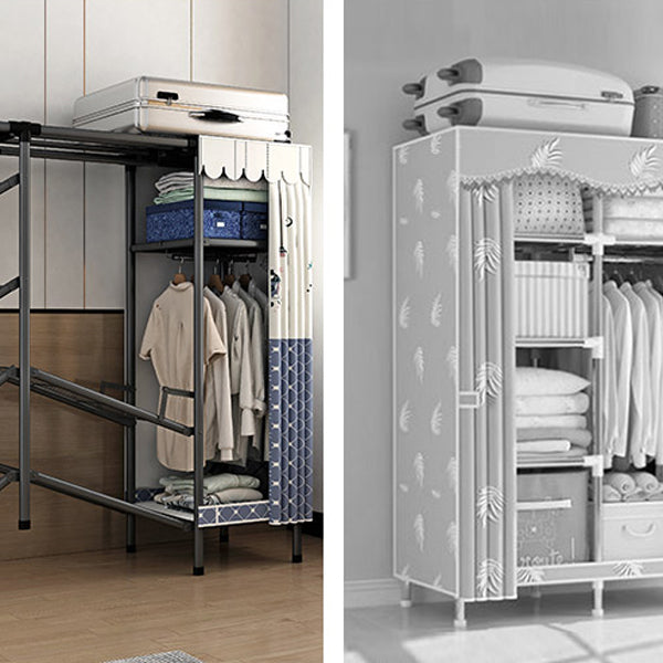 Matte Finish Cabinet for Home Modern Storage Cabinet with Sliding Doors