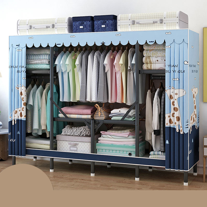 Matte Finish Cabinet for Home Modern Storage Cabinet with Sliding Doors