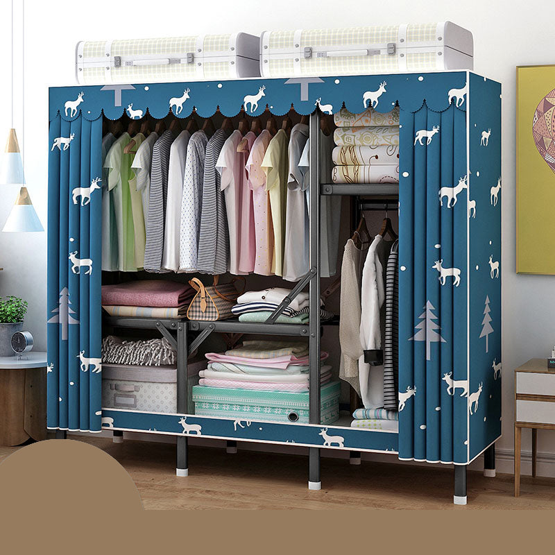 Matte Finish Cabinet for Home Modern Storage Cabinet with Sliding Doors