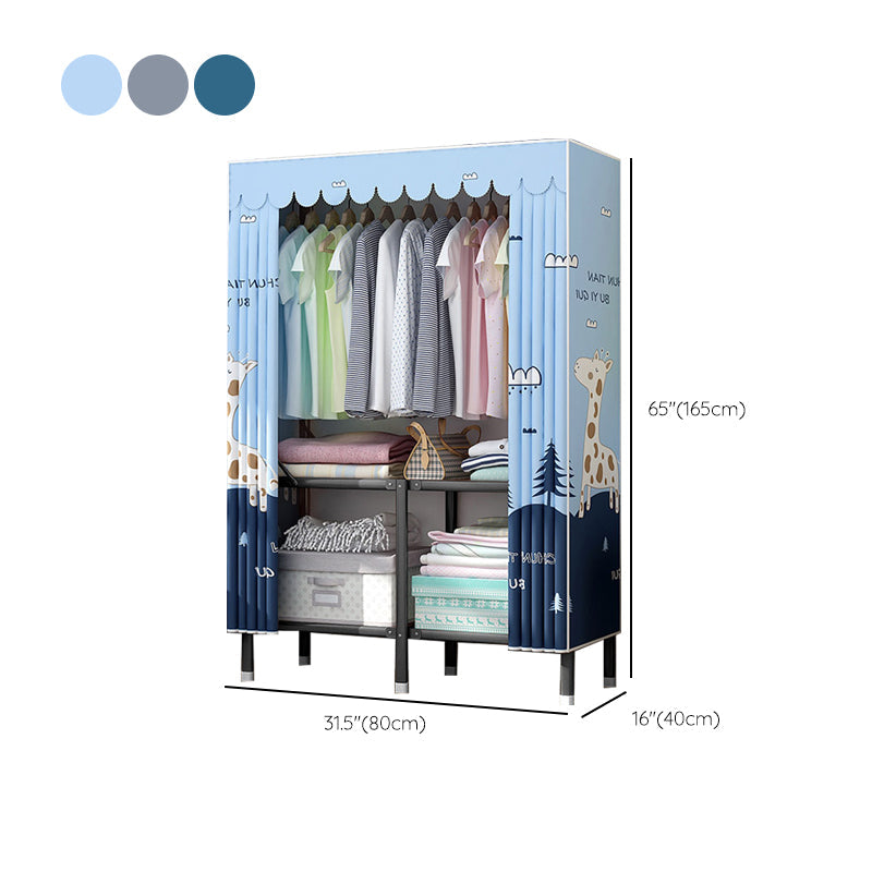 Matte Finish Cabinet for Home Modern Storage Cabinet with Sliding Doors