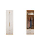 Contemporary Style Wardrobe Wooden Bedroom Closet with Hinged Door