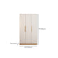 Contemporary Style Wardrobe Wooden Bedroom Closet with Hinged Door