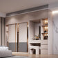 Contemporary Style Wardrobe Wooden Bedroom Wardrobe Closet with Shelves