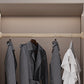 Contemporary Style Wardrobe Wooden Bedroom Wardrobe Closet with Shelves