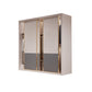 Contemporary Style Wardrobe Wooden Bedroom Wardrobe Closet with Shelves