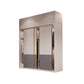 Contemporary Style Wardrobe Wooden Bedroom Wardrobe Closet with Shelves